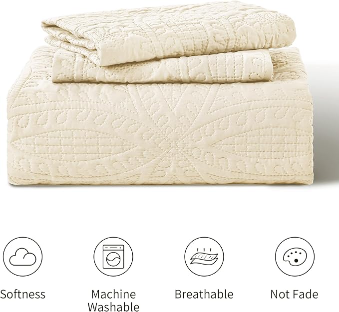 Quilt Set - Queen - 3 Piece