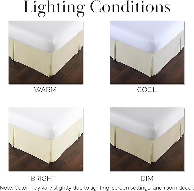 Bed Skirt - Queen - 14 in Drop