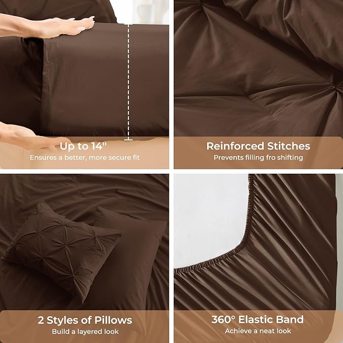 Comforter Set - Twin - 5 Piece