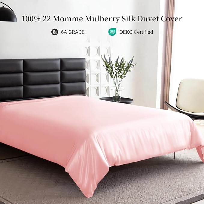 Mulberry Silk Cooling Duvet Cover - King