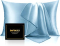 Mulberry Silk Cooling Pillowcase Set - Standard - 20 x 26 in - 2 Pack