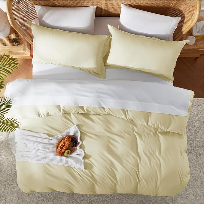 Duvet Cover Set - California King - 104 x 98 in - 3 Piece