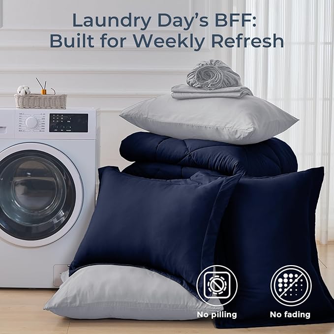 Comforter Set - King - 7 Piece