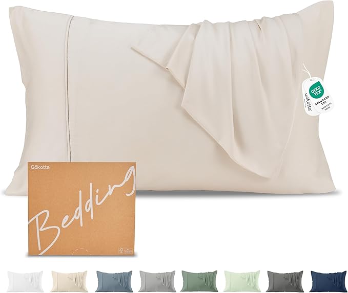 Bamboo Cooling Pillowcase Set - Queen - 2 Piece