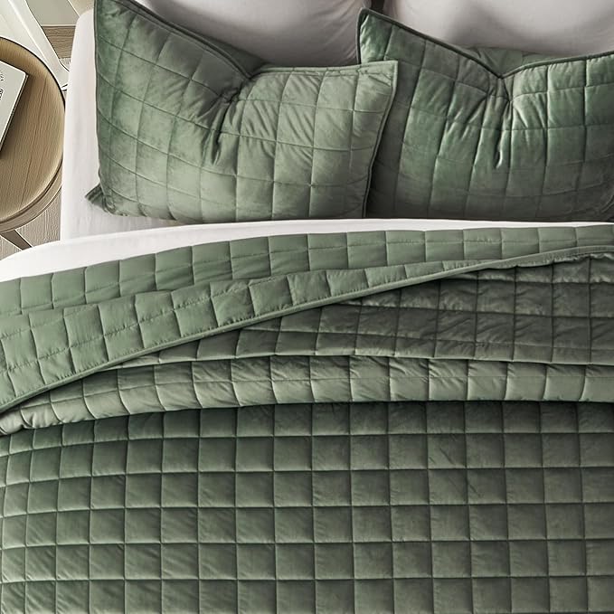 Velvet Quilt Set - King