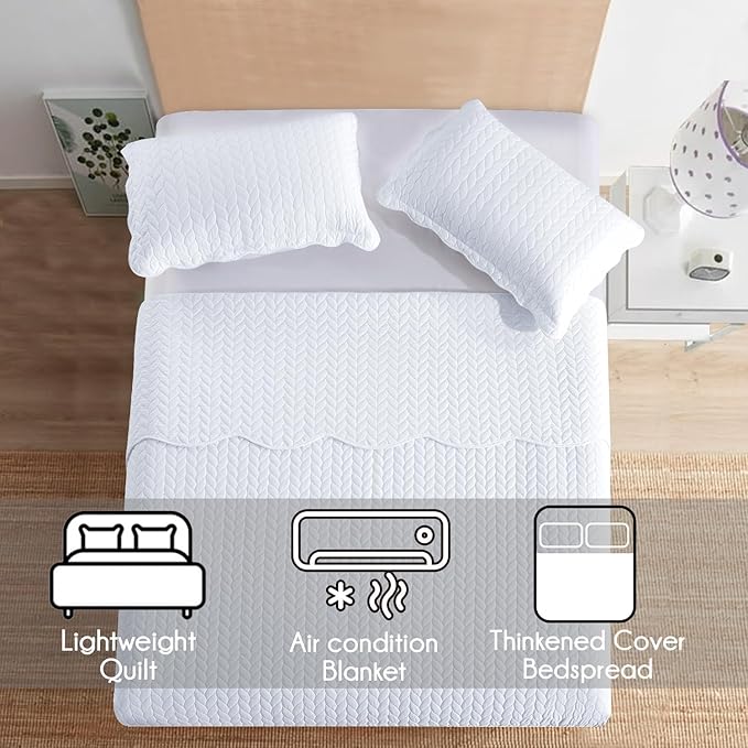 Microfiber Quilt Set - California King - 8 Pack