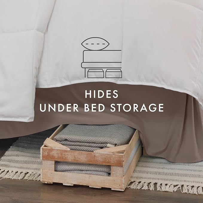 Linen Bed Skirt - Full