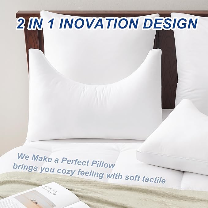 100% Cotton Bed Pillow - King