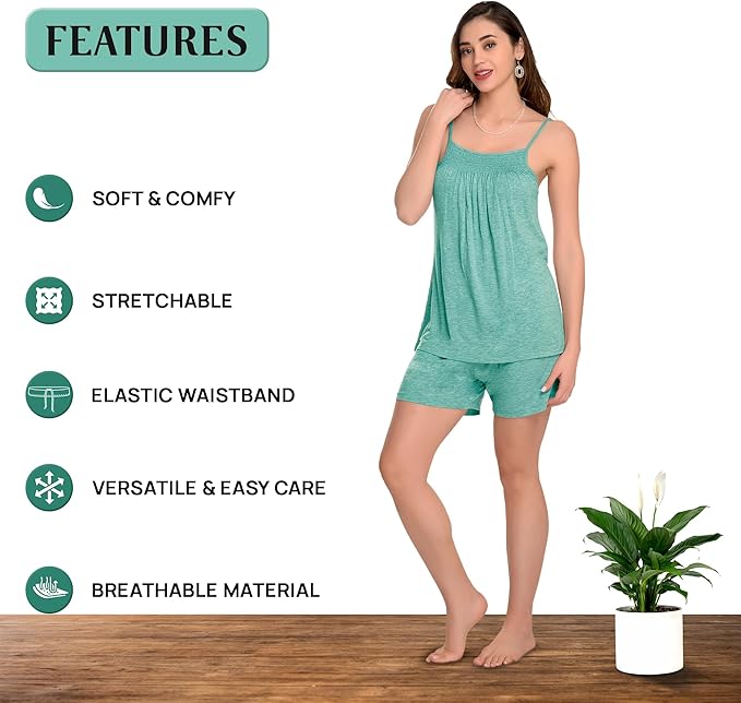 Women's Bamboo Pajama Set - 2 Piece