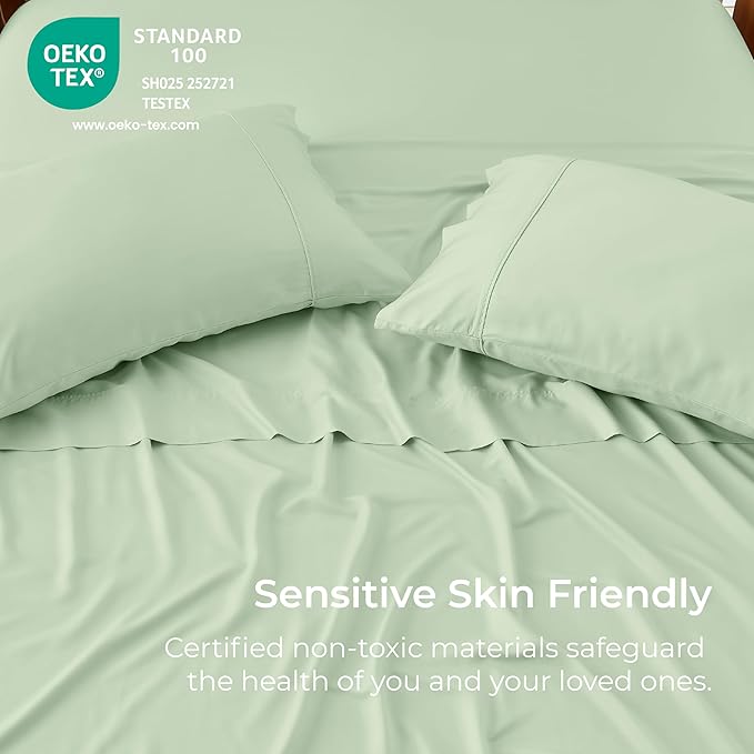 Bamboo Bed Sheet Set - Standard - 2 Pack