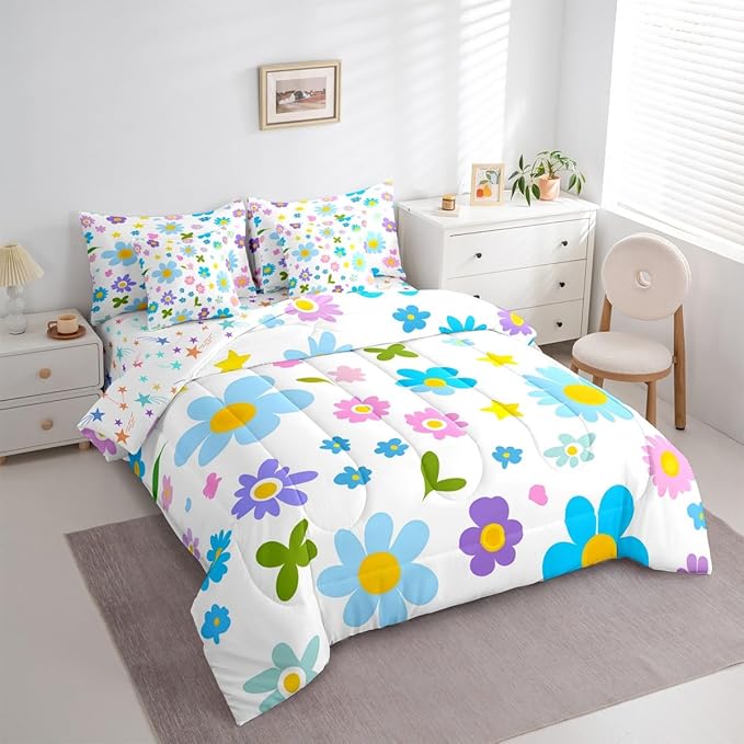 Microfiber Comforter Set - Twin - 7 Piece