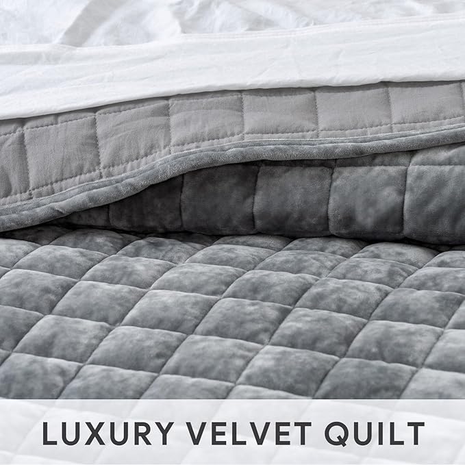 Velvet Quilt Set - Twin XL