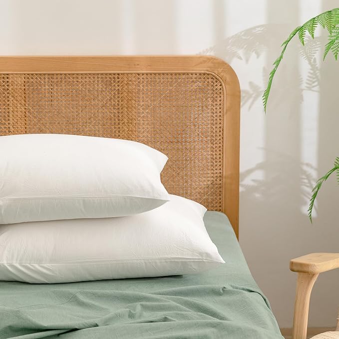 Linen Pillowcase Set - Standard - 20 x 26 in
