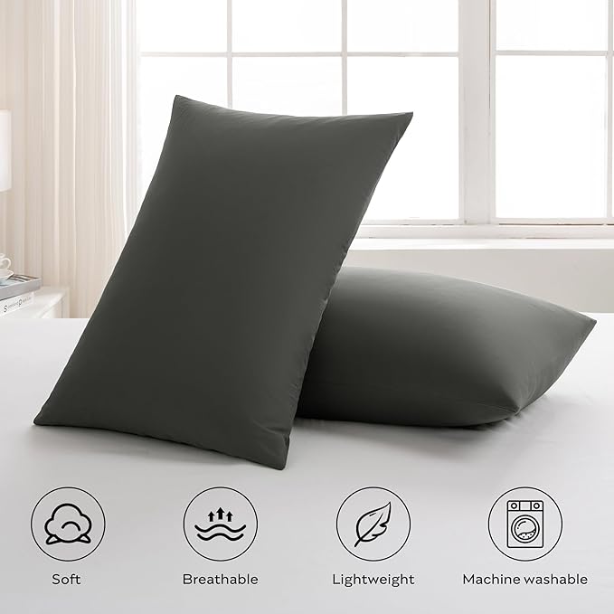 Pillowcase Set - King - 20 x 36 in - 2 Piece