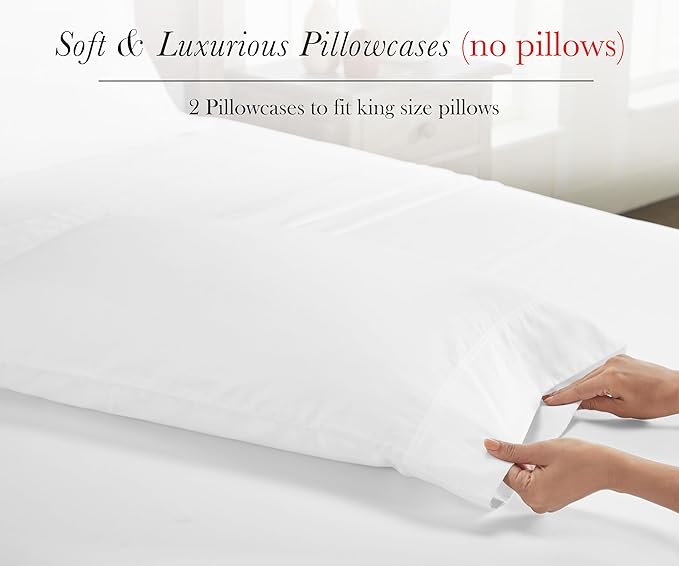 Pillowcase Set - King - 2 Piece