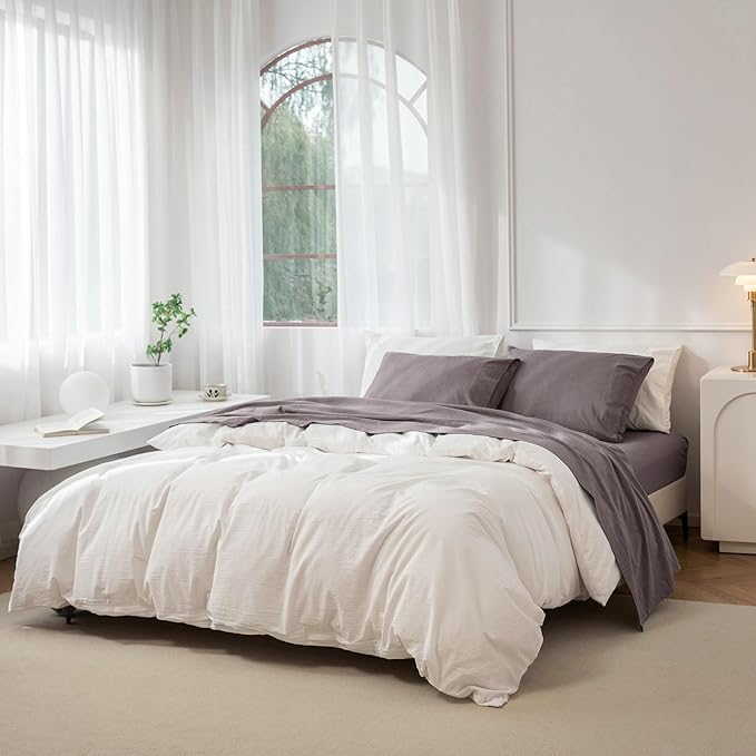 Linen Bed Sheet Set - Twin - 3 Piece