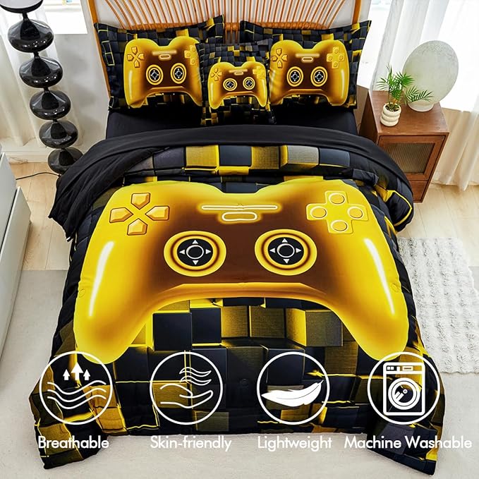 Comforter Set - Queen - 6 Piece