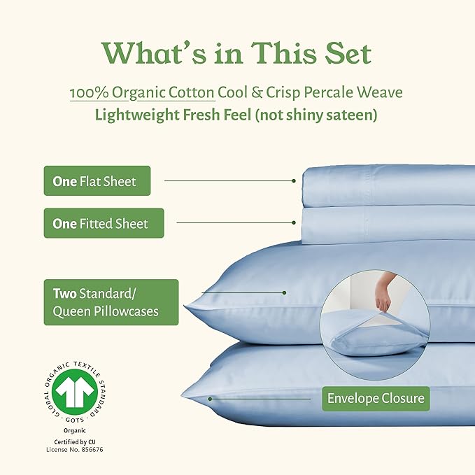 Bed Sheet Set - Full - 4 Piece