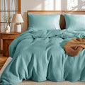 Linen Duvet Cover Set - Full - 3 Piece