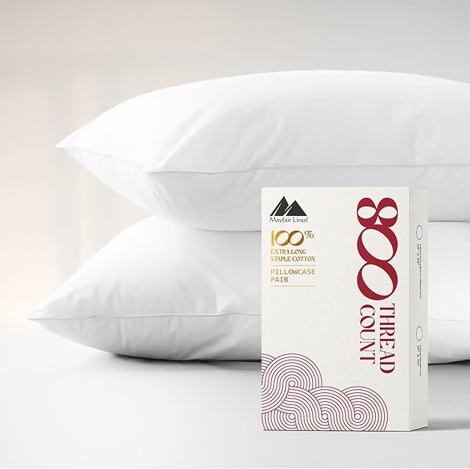Linen Cooling Pillowcase Set - King - 2 Piece