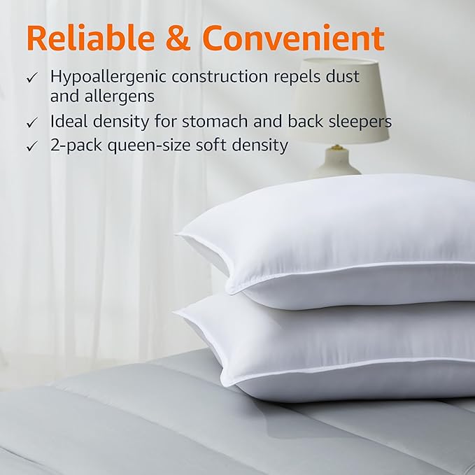 Down Alternative Bed Pillow - Queen
