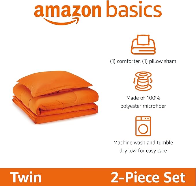 Microfiber Comforter Set - Twin - 2 Piece