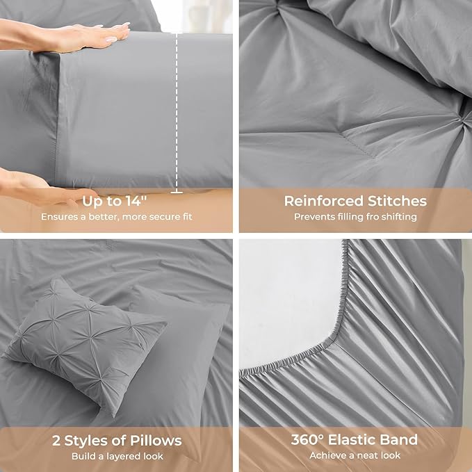 Comforter Set - Twin - 5 Piece