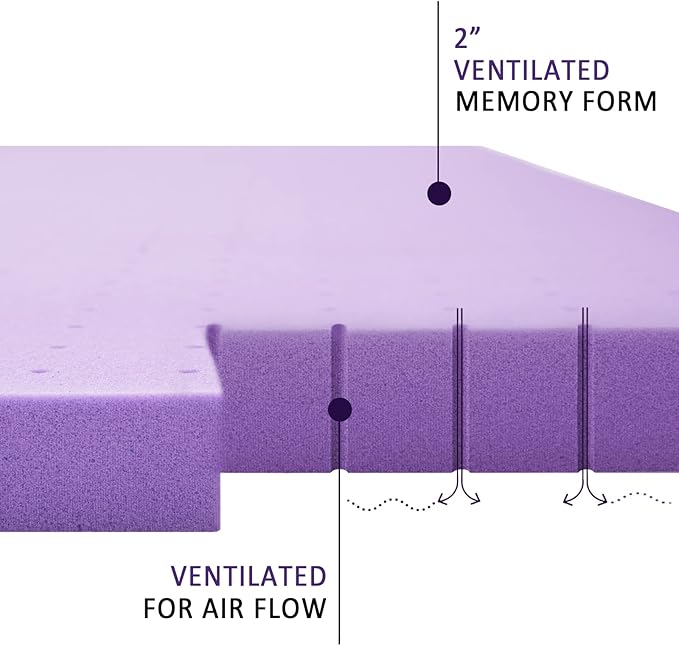 Memory Foam Mattress Topper - California King