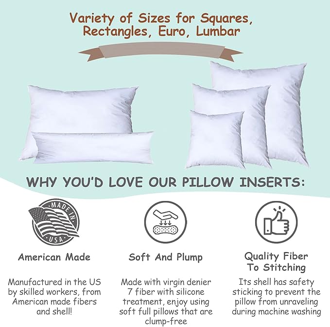 Down Alternative Pillow Insert