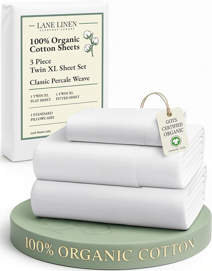 Linen Bed Sheet Set - Twin XL - 3 Piece