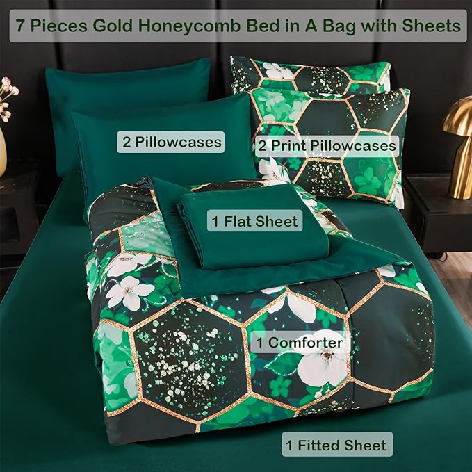 Comforter Set - California King - 7 Piece