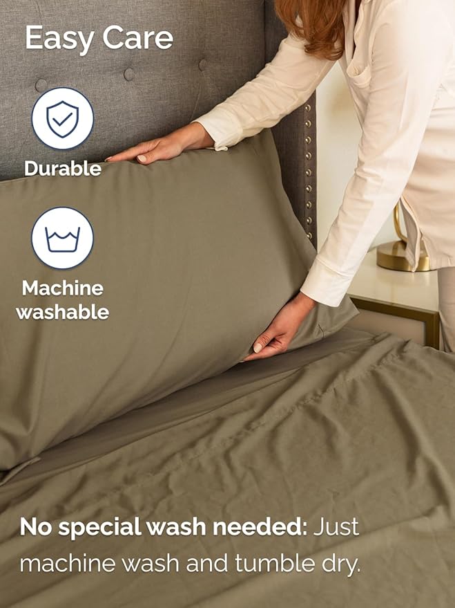 Cooling Bed Sheet Set - Queen - 6 Piece