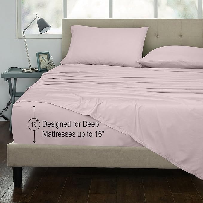 Bed Sheet Set - Full - 4 Piece