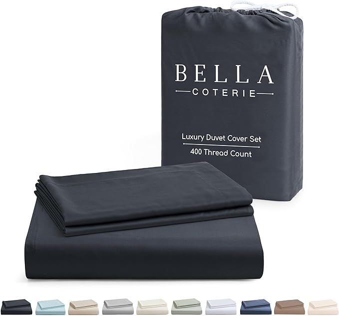 Bamboo Cooling Duvet Cover Set - Queen - 3 Piece