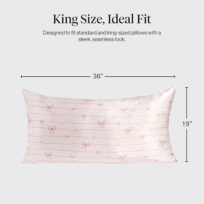 Satin Cooling Pillowcase - King