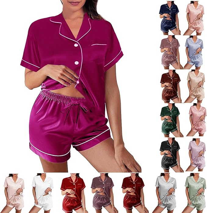 Satin Pajama Set