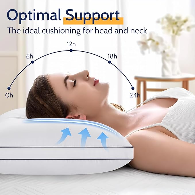 Down Alternative Bed Pillow - Queen - 2 Pack