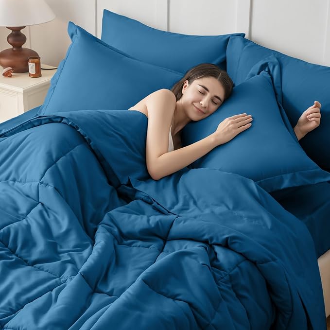 Down Alternative Comforter Set - Queen - 7 Piece