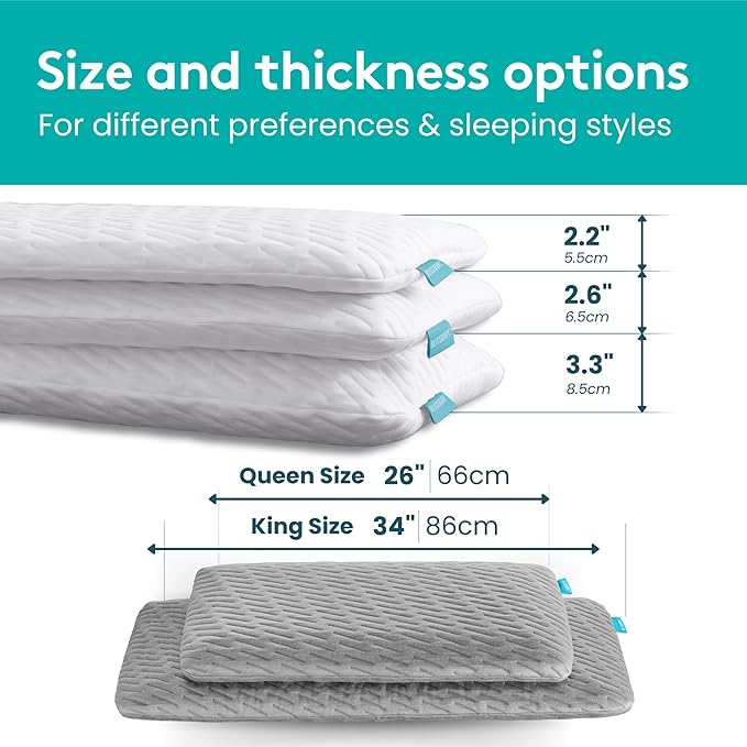 Memory Foam Bed Pillow