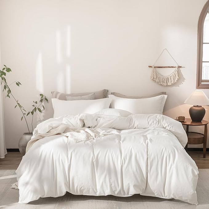 Linen Duvet Cover Set - King