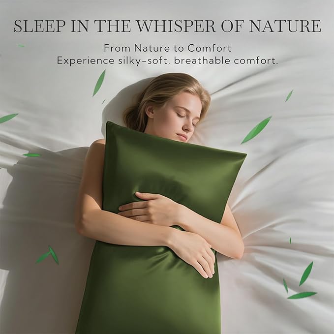 Bamboo Cooling Pillowcase Set - King - 2 Piece