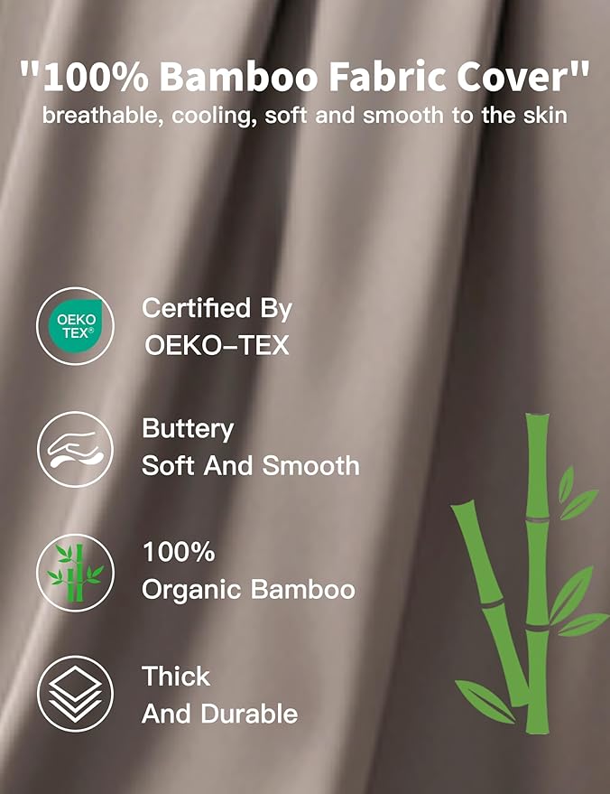 Bamboo Weighted Body Pillow - Full