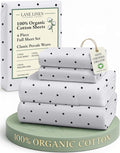 Linen Bed Sheet Set - Full - 4 Piece