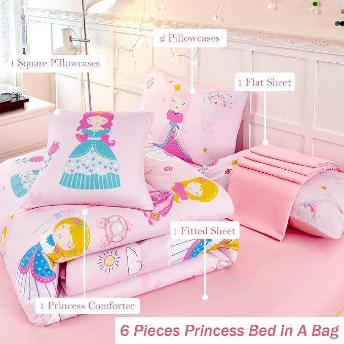 Comforter Set - Twin - 6 Piece