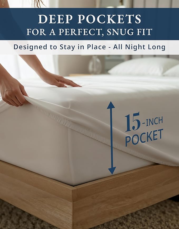 Cooling Bed Sheet Set - Queen