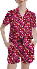 Women's Pajama Set - Short Sleeve - 2 Piece