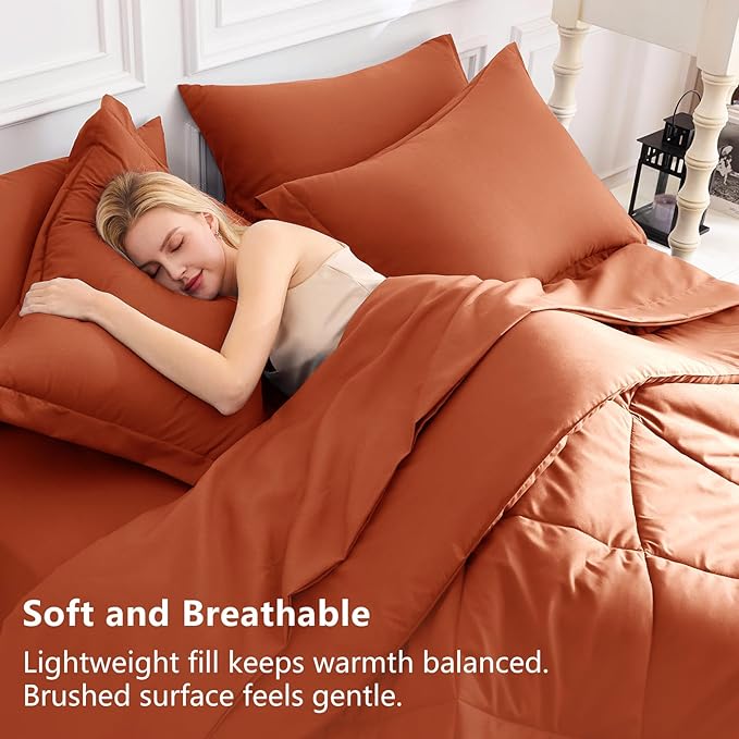 Down Alternative Comforter Set - Full - 7 Piece