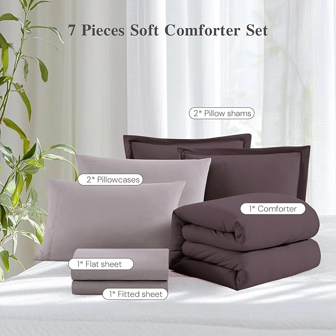 Comforter Set - Full - 7 Piece