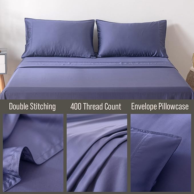 Bamboo Cooling Pillowcase Set - King - 2 Piece