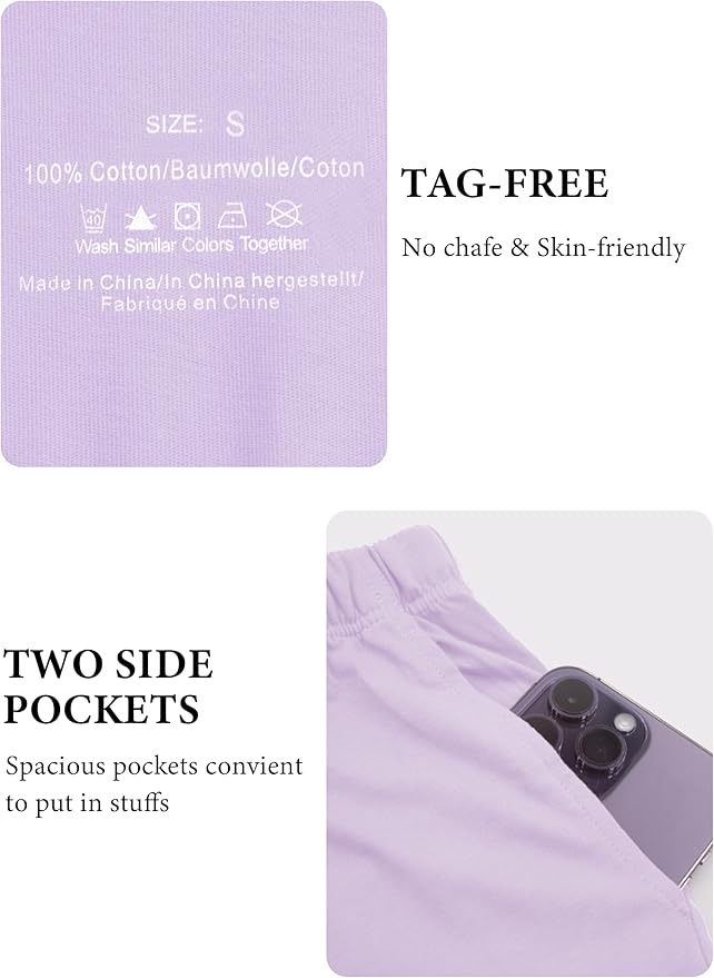 Women's 100% Cotton Capri Pajama Set - Short Sleeve - 2 Piece